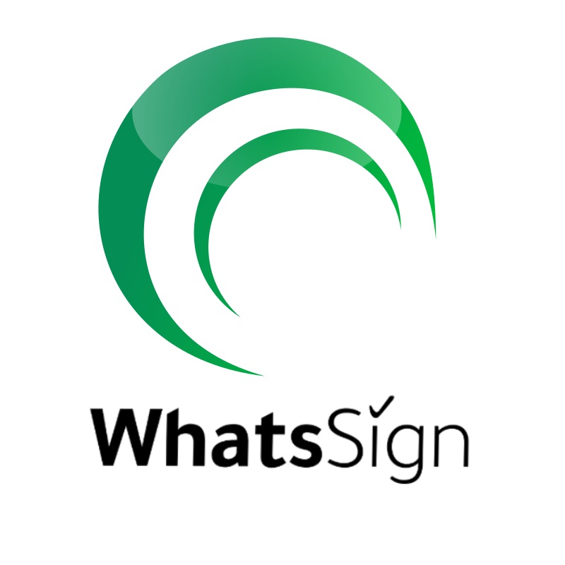 WhatsSign Logo - Kunden online unterschreiben lassen
